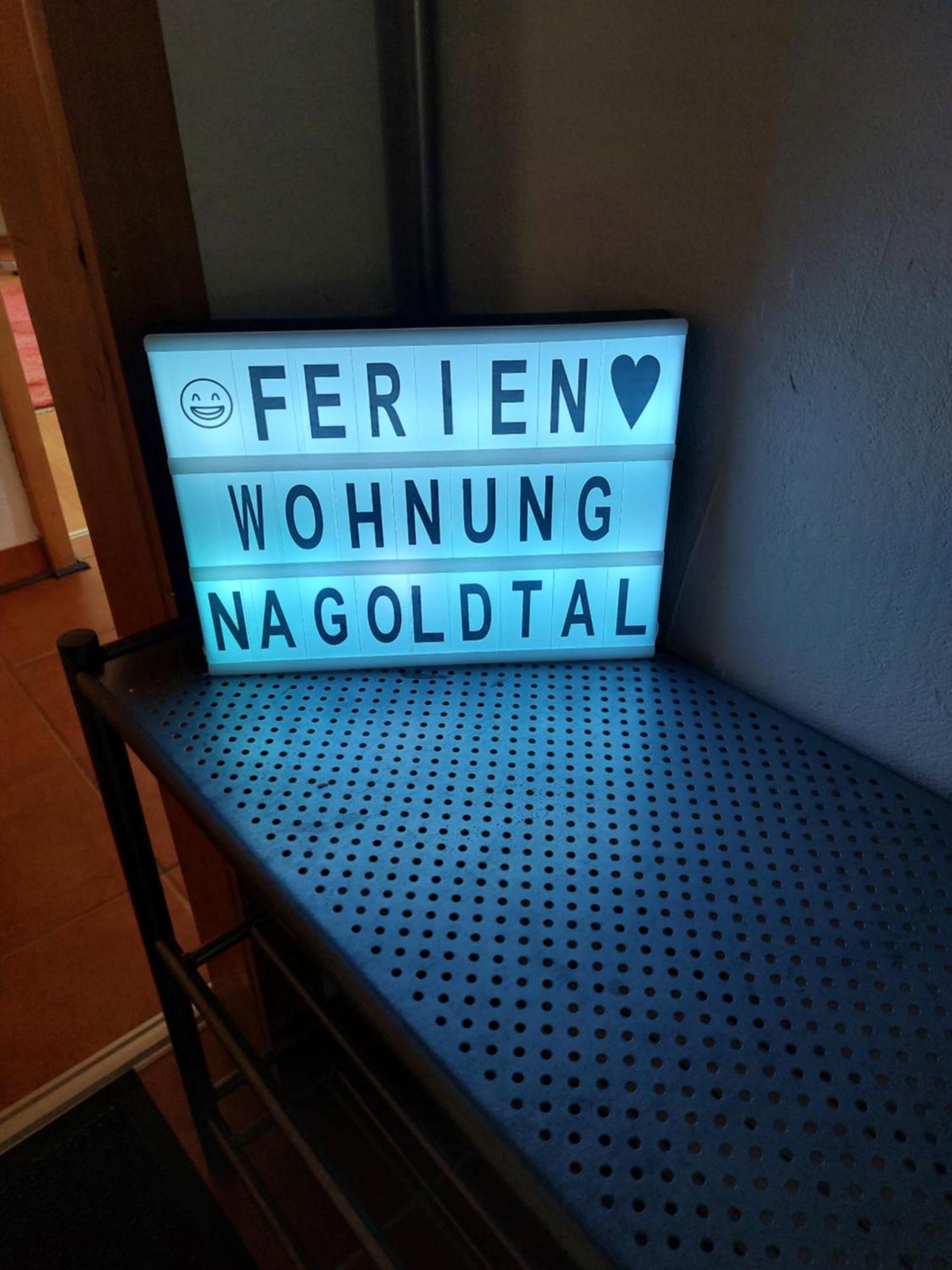 Nagoldtal - große Fewo mit Terrasse Exterior foto